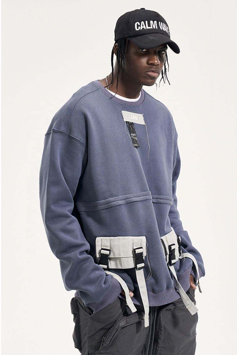OEM proizvođač, modni prilagođeni logotip, prevelika muška pamučna majica s kapuljačom, pulover, džepna majica s kapuljačom u uličnom stilu