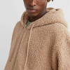 OEM Manufacturer Custom Winter Warmth Fashion Long Sleeve Streetwear Loose Drawstring Zipper Hooded Men's Coats