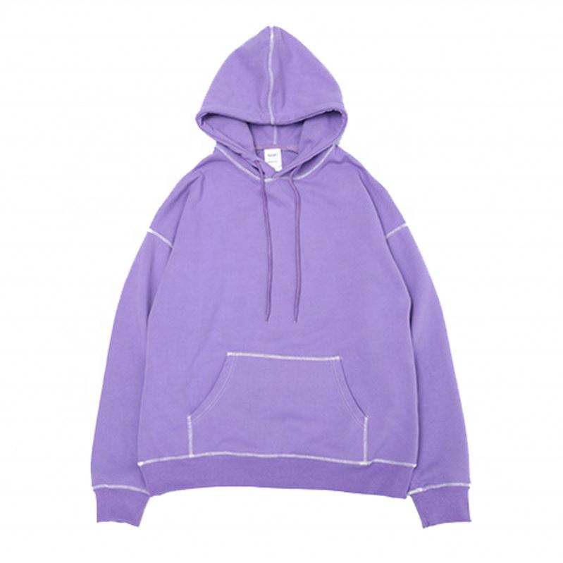 OEM Manufacturer Custom Wholesale Oversize Bright Color Long Sleeve Plus Size Men's Hoodies