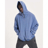 OEM Manufacturer 2022 Custom Pullovers 100% Cotton Plain Hoddies Men Washed Distressed Vintage Black Oversized Hoodies