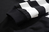 OEM Manufacturer Customized Stripe Casual Custom Sweatshirt Plus Size Hoodies Men Hoodies
