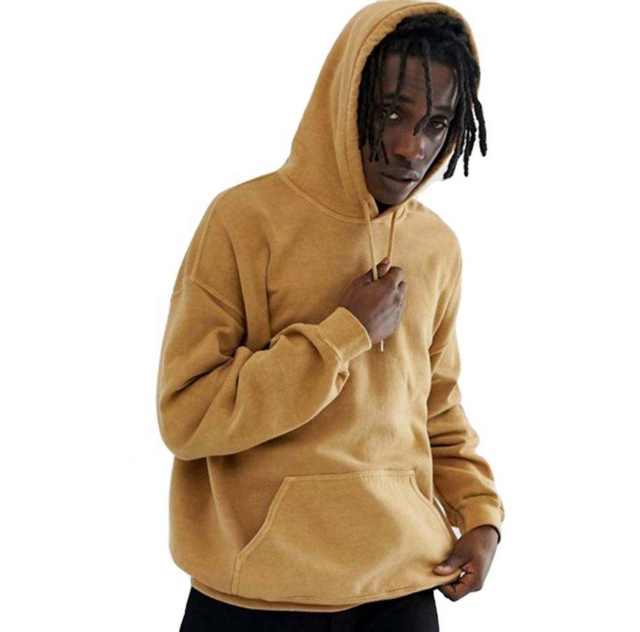 OEM Manufacturer Custom Mens Cotton Vintage Washed Overdye Oversized Drop Shoulder Hoodie