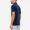 Custom Embroidery Logo Velour Longline Plain Blank Navy Velvet T Shirts Guangzhou Polo Shirts
