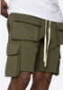 Άνδρες καλοκαίρι Short Street Wear 3D Pocket Fleece Cargo Shorts