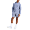 Hight quality mens all over printing hoodie shorts set cotton french terry tracksuit