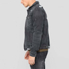 Hot Sale Made In China Wholesale Denim Jacket Men Slim Fit Washed Out Custom Denim Jacket Turtleneck