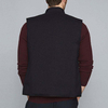 100 ٪ polyester perictcoat Stand Stand Zipper Up Mens Gilet revivible revivible