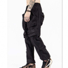 New Trend Cargo Pants Men Solid Color Oversized Jogger Pants Drawstring Waist Utility Pockets Tactical Pants
