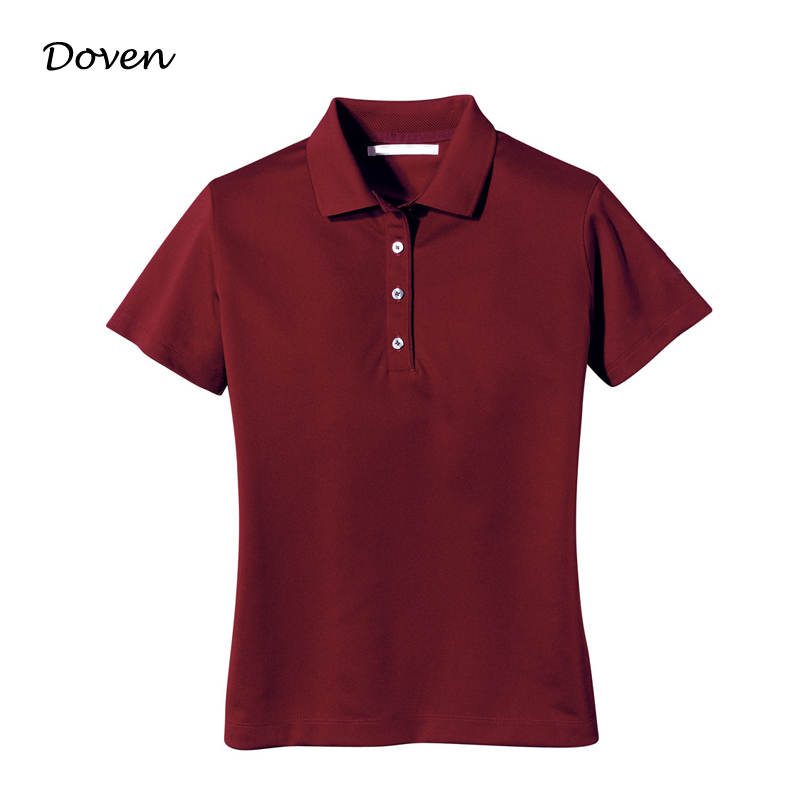Engros damer sportsuniform slank fit polo skjorte for kvinner