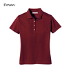 Engros damer sportsuniform slank fit polo skjorte for kvinner