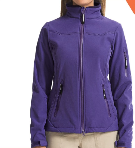 Women factory direct softshell jacket polar fleece jacket