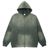 Acid Wash Fitness Heavyweight Men Two Piece Set Tracksuit Jogging Suit Sweatpants And Hoodie Set