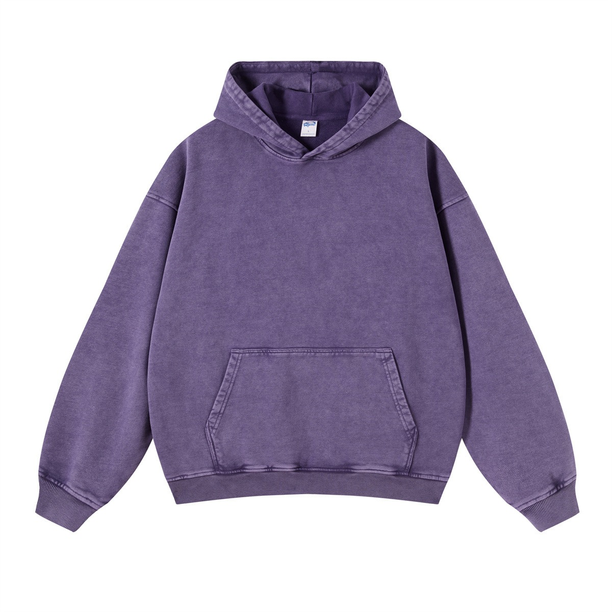 420Gsm High Quality Street Wear Heavy Weight Oversized Washed Vintage Streetwear Retro Custom Logo Men's Hoodie