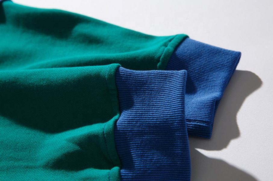 OEM Manufacturer Custom High Quality Men's Lapel Simple Fashion Colorblock Casual Comfortables Service Jacket
