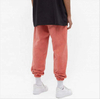 OEM Manufacturer Custom Men's Cotton Vintage Acid Washed Sweatpants Joggers With Elastic Waistband Hem