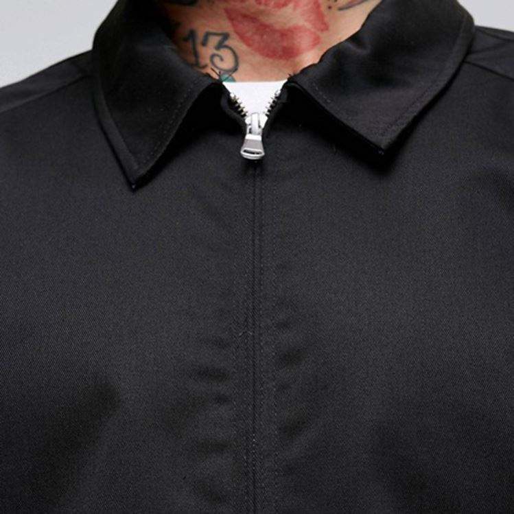 China's Clothing Supplier Black Windbreaker Jacket