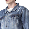 Wholesale Chaquetas Washed Men's Casual Denim Jackets