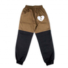 OEM Manufacturer Drawstring Color Block Custom Men Cargo Sweatpants With Corduroy Pocket
