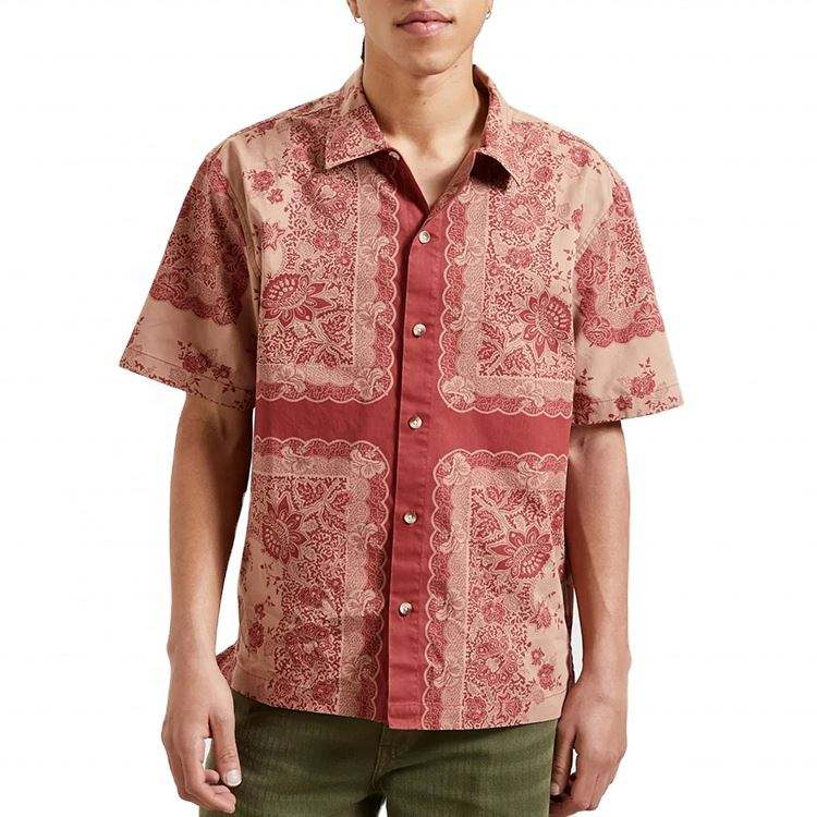 OEM Manufacturer Custom Summer High Quality Positioning Printing Shirts Men