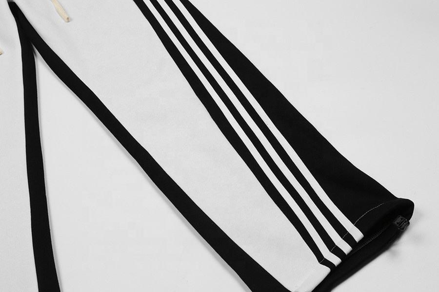 OEM Manufacturer Custom Men's Trousers Oversize Stitching Contrast Color Sweatpants