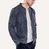 Man Clothing Fashion Jaket Jeans Zip Up Denim Jackets