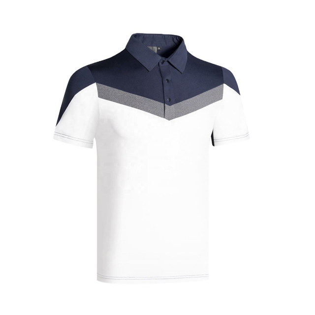Polyester spandex consuetudo Polo homines umor Wicking Summum Polo Shirt