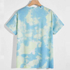 Oem Custom High Quality Sublimation T Shirts Men New Designer Short Sleeve Summer Tie Dye Cotton T-Shirts