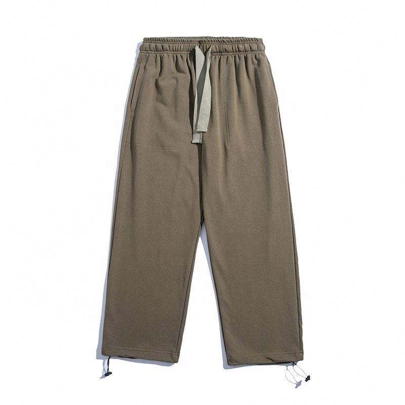 OEM Manufacturer Custom Men's Pants Street Solid Color Simple Loose Casual Sweatpants Pants Trousers For Men 2022 New