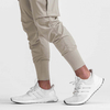 OEM Manufacturer Custom Men's Slim Fitness Cargo Joggers Trousers Gym Sport Workout Pants With Big Cargo Pockets