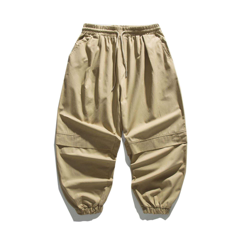 OEM Manufacturer Custom Sweat Men's Simple Drawstring Casual Loose French Terry Sweatpants Trousers Pants