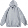 OEM Manufacturer Men Clothing Solid Color Sweatshirt Long Sleeves Hoodie Custom Logo Men's Coats