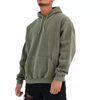OEM Manufacturer Wholesale Oversized Custom Embroidered Street Style Washed Cotton Men's Hoodie