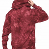 OEM Manufacturer Custom Cotton Oversized Red Tie Dye Colorful Mens Hoodie Sweatshirts Pullover