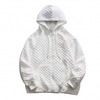 OEM Manufacturer Custom Quality Heavy Waffle Zip Up Plain Hoodie Pullover Unisex Zipper Knit Oversized Hoodie