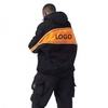 OEM Manufacturer Men's Hoodies Satin Lined Streetwear Oversize Pullover Hoodie For Men Double Layer Zipper Hoodie Custom Logo