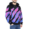 OEM Manufacturer Custom Men Outdoor Streetwear Long Sleeve Pullover Graphic Print Hooded Fashion Black Vintage Hoodies