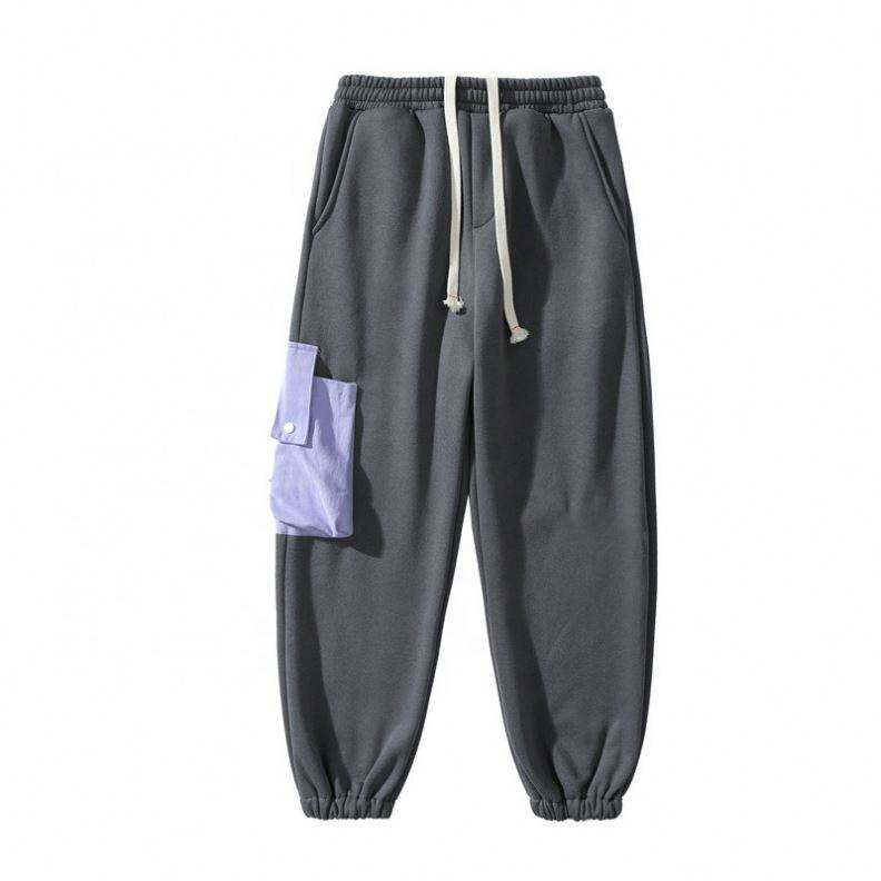 OEM Manufacturer Custom Men's Sweatpants Loose Comfortable Trousers Simple Casual Pants Jacket