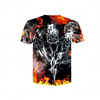 High Quality Custom Sublimation T Shirts Short Sleeve Round Neck Men's Summer Digital Printing T-Shirts