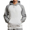 Pengilang OEM Custom Mens Sports Color Block Fitness Gym Raglan Sleeves Hoodies Pullover