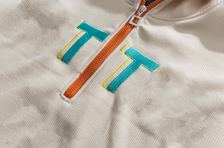 OEM Manufacturer Custom Embroidery Zipper Hood Long Sleeves Plus Size Hoodies Casual