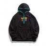OEM Manufacturer Custom Embroidery Zipper Hood Long Sleeves Plus Size Hoodies Casual