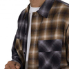 OEM Manufacturer Custom Relaxed Fit Two Tone Color Block Long Sleeve Big Plaid Check Flannel Shirts For Men