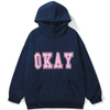 OEM Manufacturer Latest Design Men's Cotton Polyester Blend Foam Letter Print Hoodie