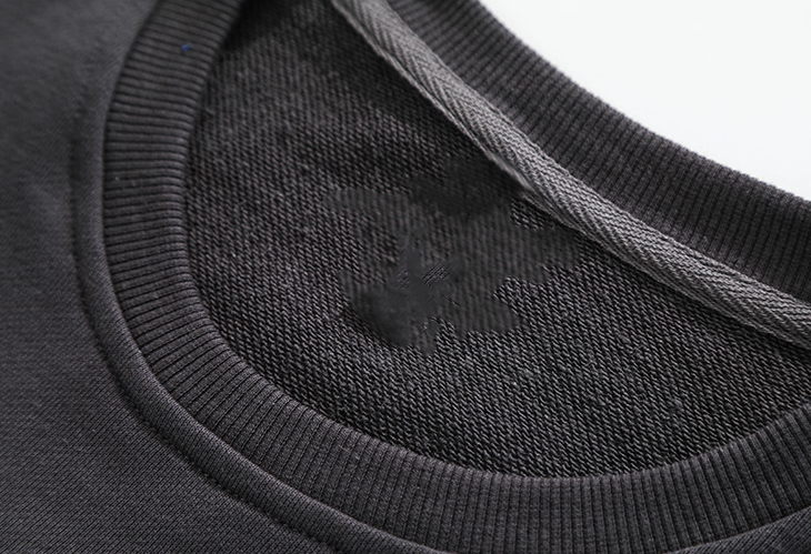 OEM Manufacturer Custom Color Block O Neck Pullover Long Sleeves Plus Size Hoodies Casual