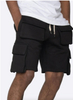 Άνδρες καλοκαίρι Short Street Wear 3D Pocket Fleece Cargo Shorts