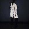 Oem Mens Cargo Pants Color Block Trousers Special Fashion Design Reflective Men Track Pants