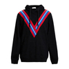 High Quality New Design Custom V Shaped Applique Knitted Hoodie