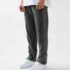 Manufacturer Custom Vintage Washed Black Mens Cotton Thick Sweatpants