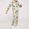 New Tracksuit Designs For Men Tie Dye Drawstring Hoodie & Sweatpants Set