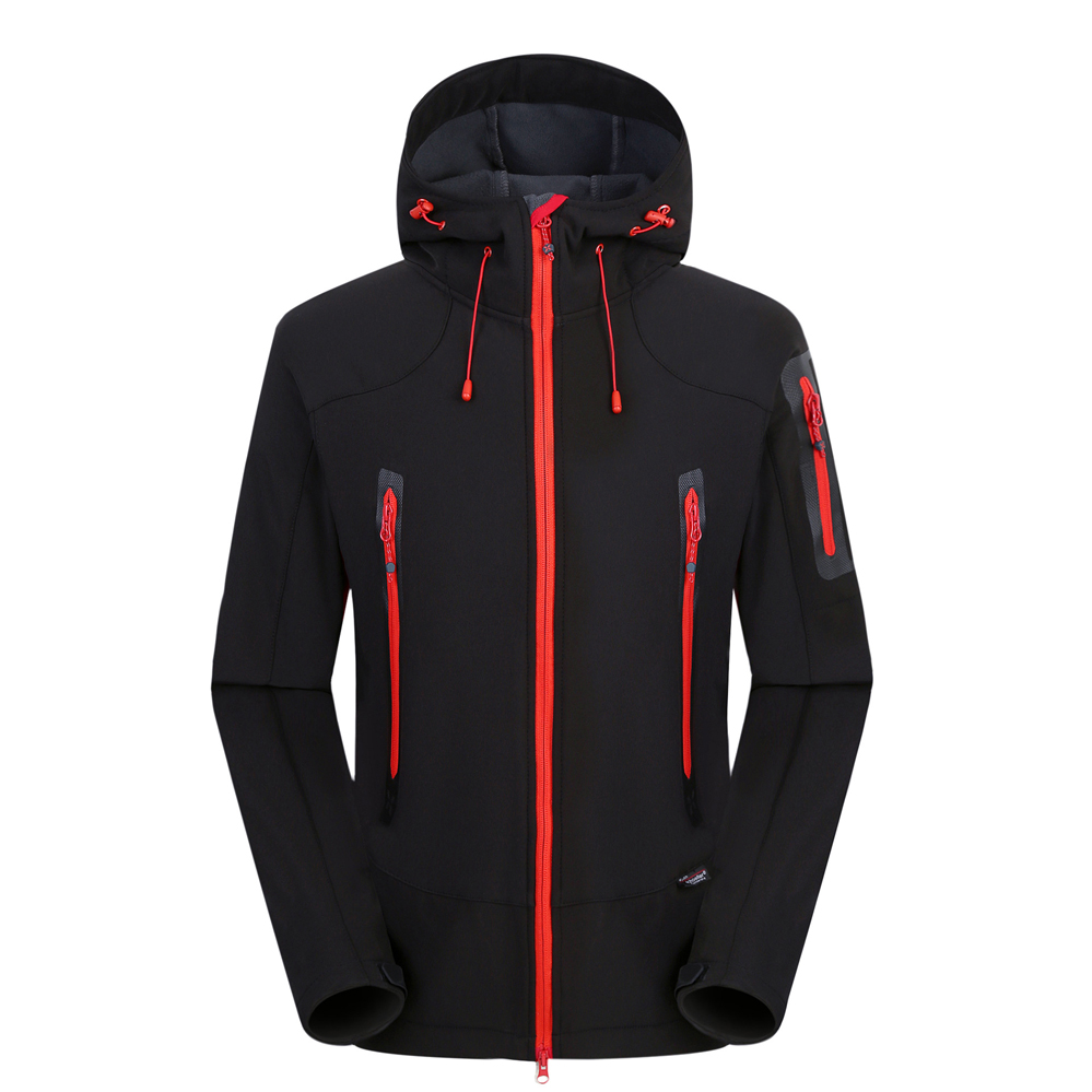 Toppsäljande 100% polyester mjuk skaljacka med anpassad logotyp